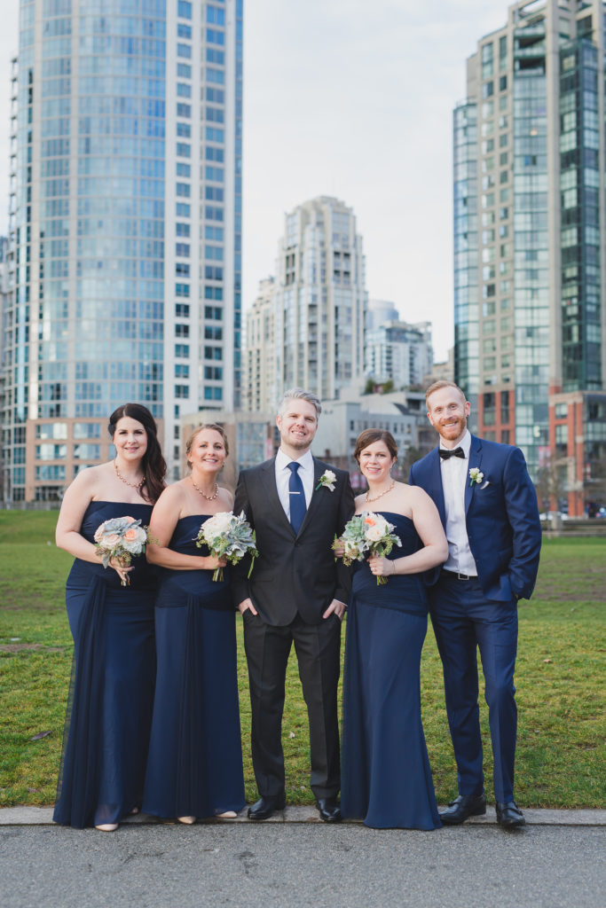 wedding photos in david lam park vancouver
